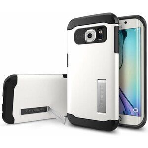 Spigen Slim Armor Galaxy S6 Edge Case with Kickstand and Air Cushion Tec…